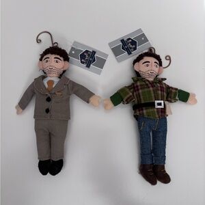 Scott Living (of Property Brothers)Set of Two Plush Ornaments